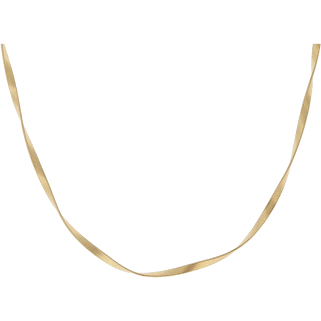 Marco Bicego Marrakech Supreme 18ct Yellow Gold Necklace - Option1 Value Yellow Gold