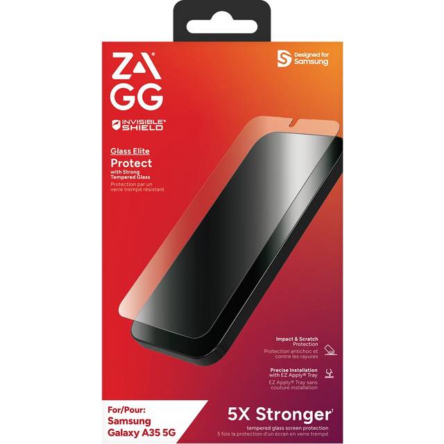 Zagg InvisibleShield Glass Elite Samsung Galaxy A35 Skärmskydd