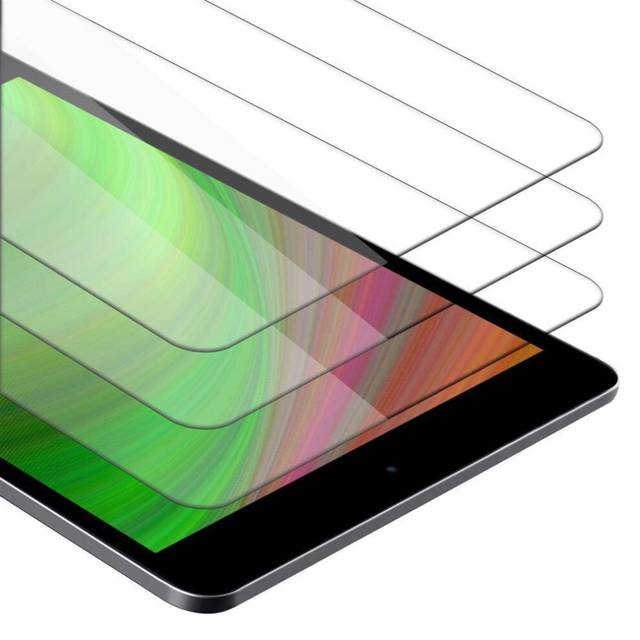 Cadorabo 3x Tempered Glass for Apple iPad Mini / Mini 2 / Mini 3 Protection Film 3D Touch for 9H Hardness Bulletproof Display Saver