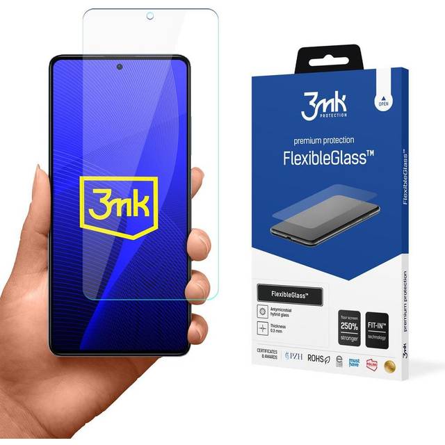 3MK Xiaomi Redmi Note 12 Pro Hybrid Okrossbart Glas FlexibleGlass