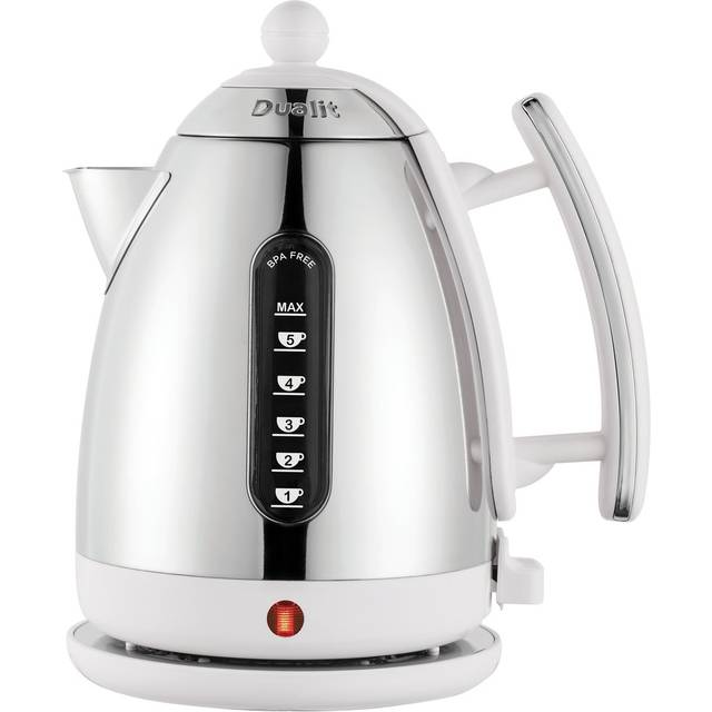 Dualit Dualit Lite vattenkokare 1,5 L Vit-rostfri