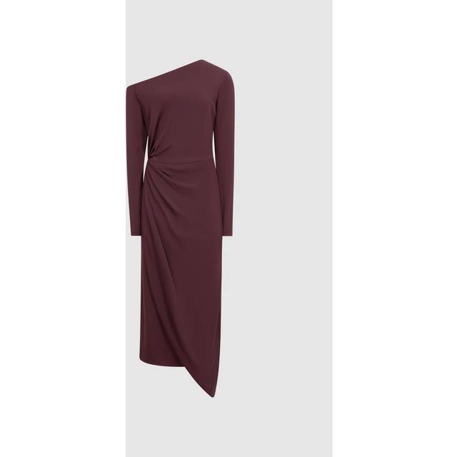 Reiss Nadia One-Shoulder Midi Dress