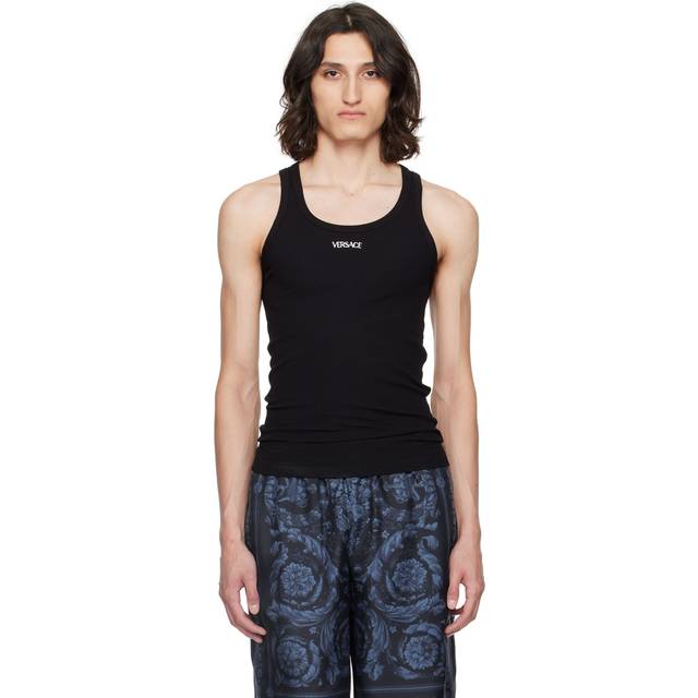 Versace T-shirts and Polos Black