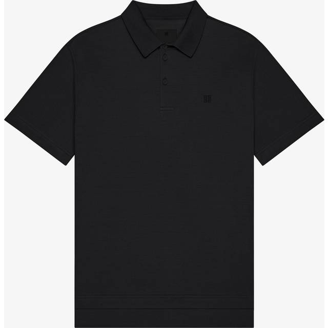 GIVENCHY Classic 4g Detail Polo Shirt - Black
