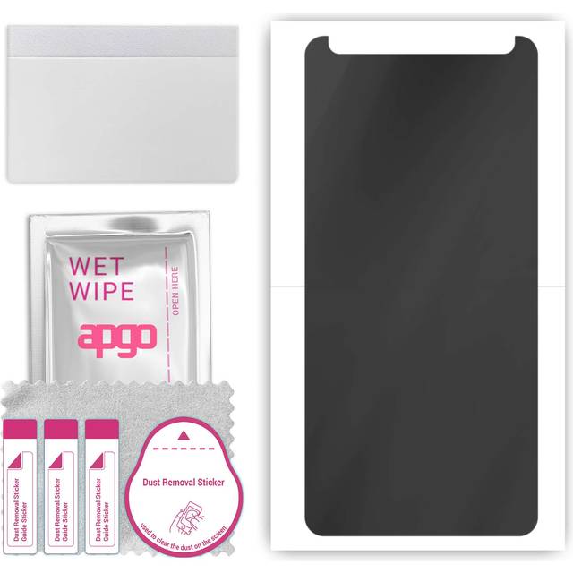 apgo Hydrogel Privacy Matte Skärmskydd för Nokia 1 Plus, Anti Spy, Hydrogel Film, Flexibel, Mjuk TPU med positioneringsskikt enkel installation