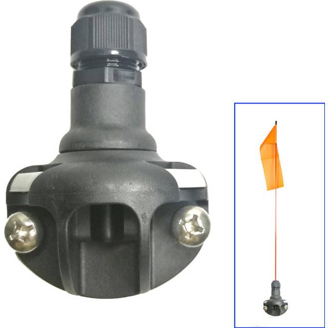 Nylon Canoe Kayak Flag Base Socket Mount Base Tackle Bracket Replacement Marine Yacht Fishing Inflatable Boat Accessories