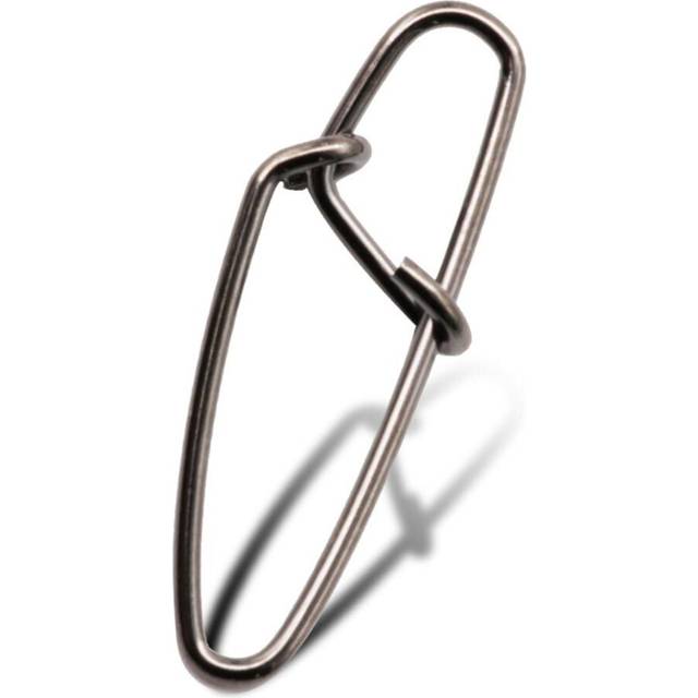 100pcs/box Stainless Steel Hook Lock Snap Swivel Solid Ring Safety Snap 0#-4# Fishing Hook Connector Fish Box Tackle Tool