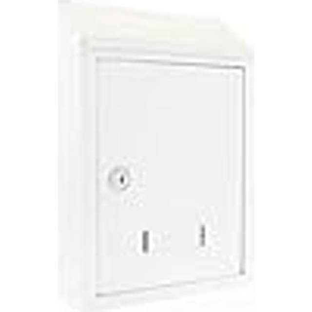 Burg Wachter Avon White - Dual Access 4.9Ltr Small Post Box