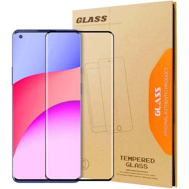 OnePlus 8 Pro Protective Glass - Full -Fit - Screen Protector - 9h - Svart