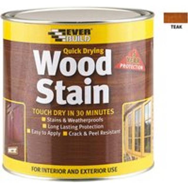 Everbuild Woodstain Teak 750ml