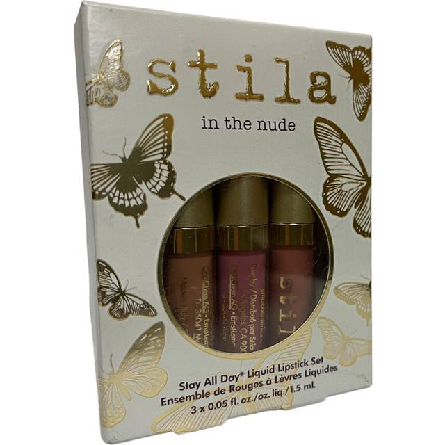 Stila Stay All Day Liquid Lipstick Trio Set 3x 1.5ml In the Nude