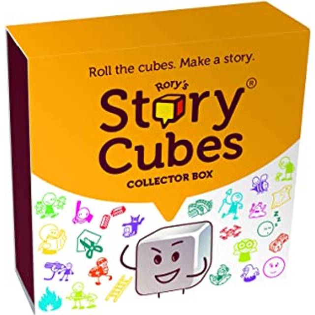 Asmodee ASMRSCREPACK01B Collectors Story Cubes: Repack Design B – innehåll £39 RRP, gul, specialvärdelåda