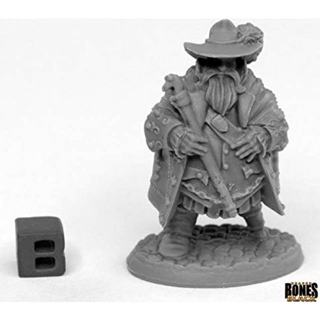 Reaper Miniatures REM44019 Bones Reeve Planomap Miniatures  Black