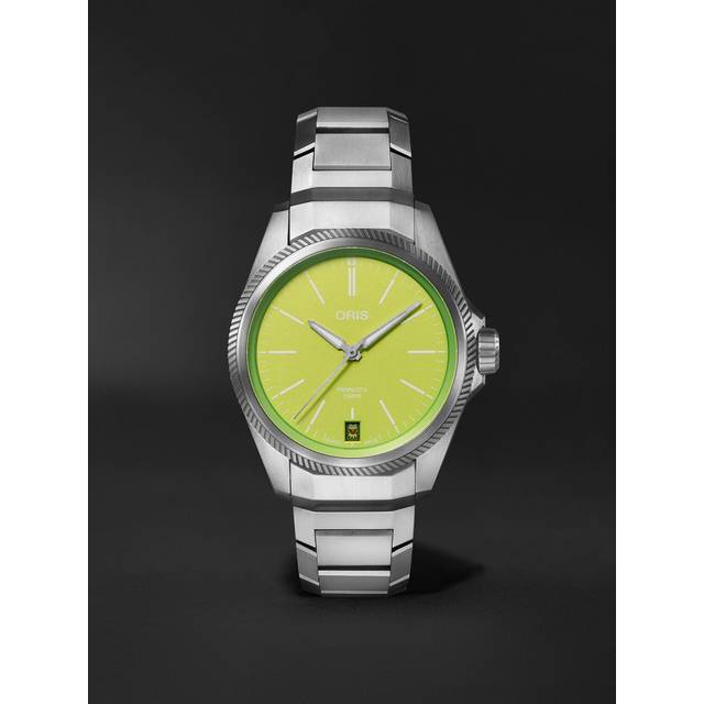 Oris - The Muppets ProPilot X Kermit Limited Edition 39mm Titanium Watch, Ref. No. 01 400 7778 7157-Set - Men - Green
