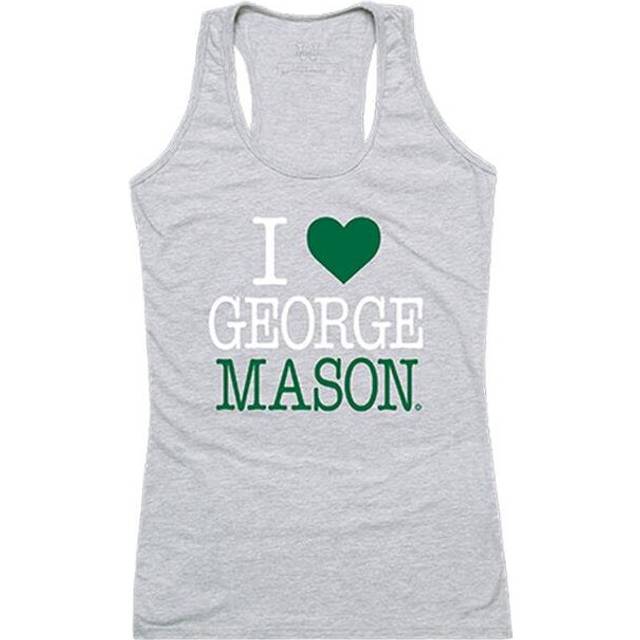W Republic 532-221-HGY-01 George Mason University Women Love Tank Top, Heather Grey - Small