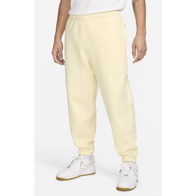 Nike Solo Swoosh Fleece Pants, Yellow