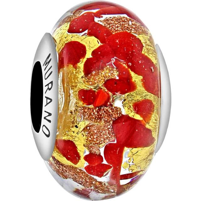 Tuscany Charms Sterling Silver Murano Bead