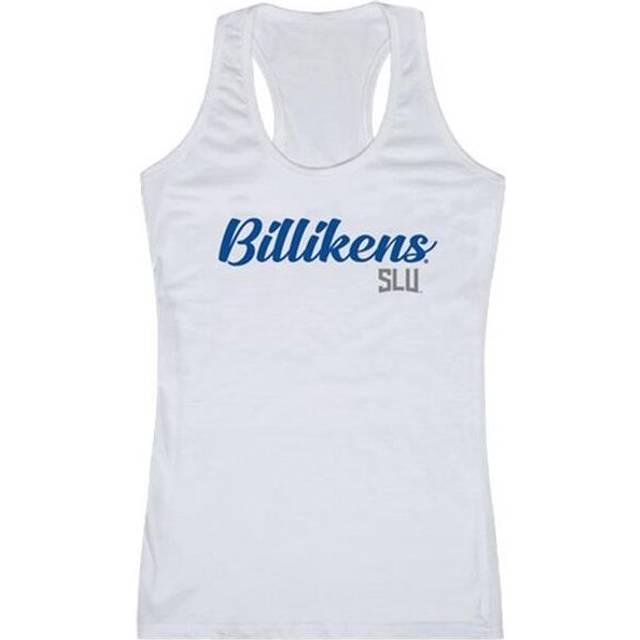 W Republic 557-428-WHT-03 Saint Louis University Script Tank Top for Women, White - Large
