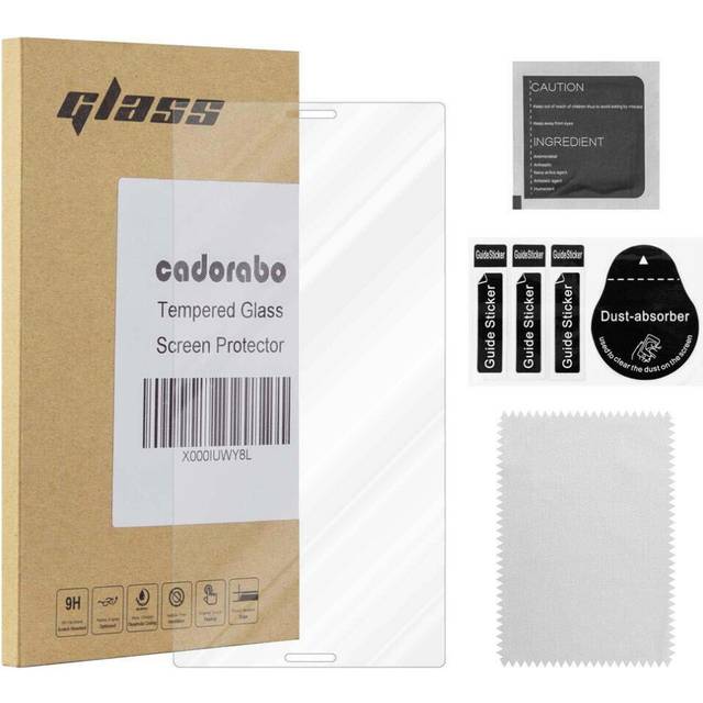 Cadorabo Tempered Glass for Sony Xperia XZ PRO Screen Protection 3D Touch 9H Hardness Display Saver Protective Film
