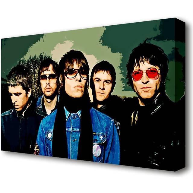 'Oasis Pop Art Colour' Photographic Print on Canvas (35.6 cm H x 50.8 cm W)