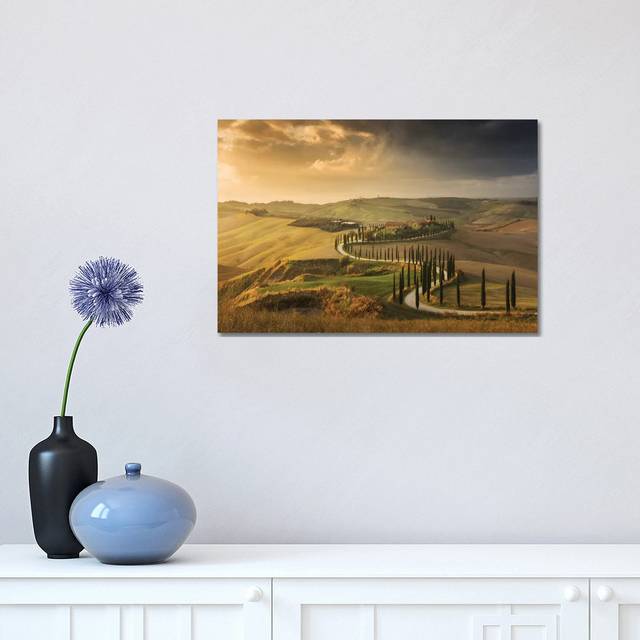 Tuscany by Daniel Kordan - Photograph Print on Canvas - Wrapped Canvas (30.48 cm H x 45.72 cm W)
