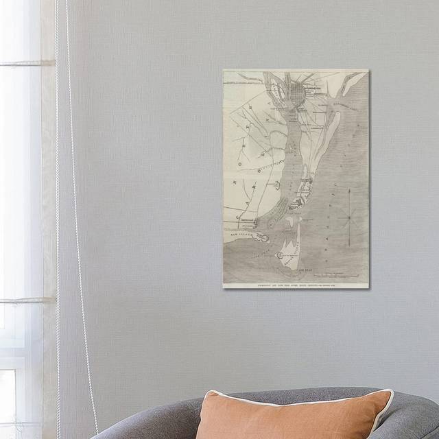Wilmington and Cape Fear River, North Carolina by John Dower - Wrapped Canvas Graphic Art (66.04cm H x 45.72cm W x 1.91cm D)