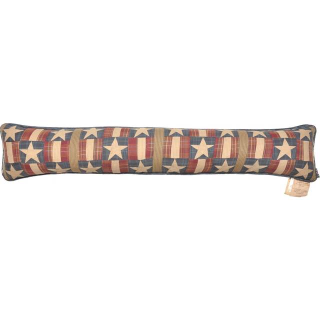 Mald Draught Excluder - Red (3cm H X 91cm W X 20cm D)