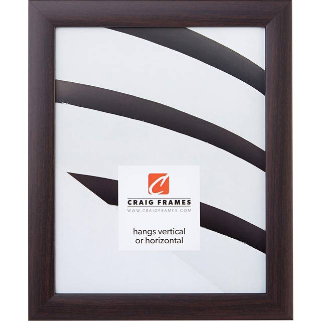 craig Frames 23247778 16 by 20-Inch Picture Frame  Smooth Wrap Finish  1-Inch Wide  Brazilian Walnut Brown