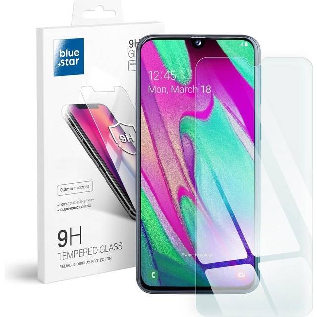 Blue Star Samsung Galaxy A40 SkÃ¤rmskydd av HÃ¤rdat Glas
