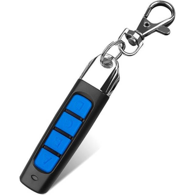 (ABCD Type Blue) 433MHZ Copy Remote Control Auto 4 Channe Code Garage Gate Door Opener Remote Control Duplicator Cloning Code Car Key