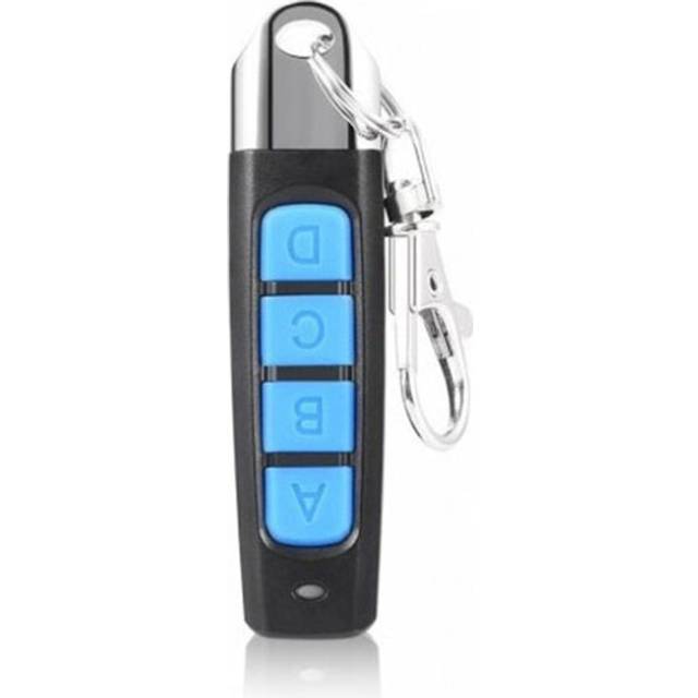 (Blue ABCD Button) 433MHZ Remote Control Garage Gate Door Opener Remote Control Duplicator Clone Cloning Code Car Key