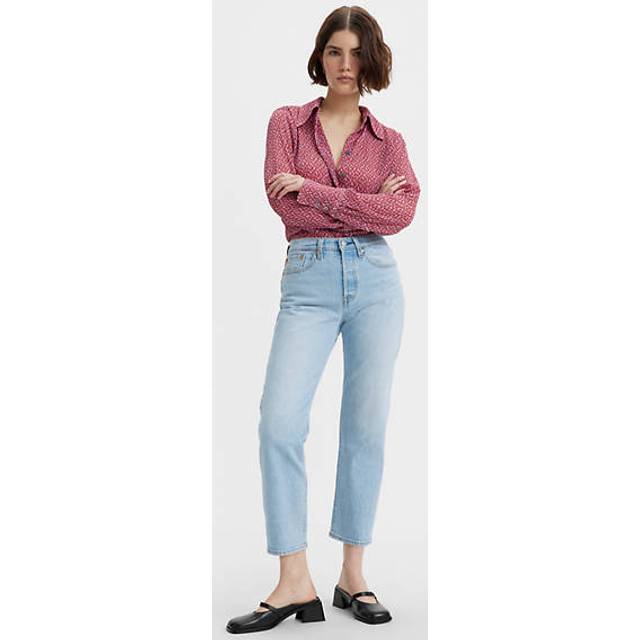Wedgie raka jeans - Blå / Fully Baked - 27X28