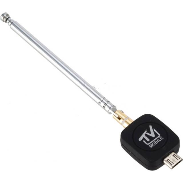 Micro Usb 2.0 Mobile Watch Dvb-T Tv Tuner Stick For Android Phone/Pad(Black)