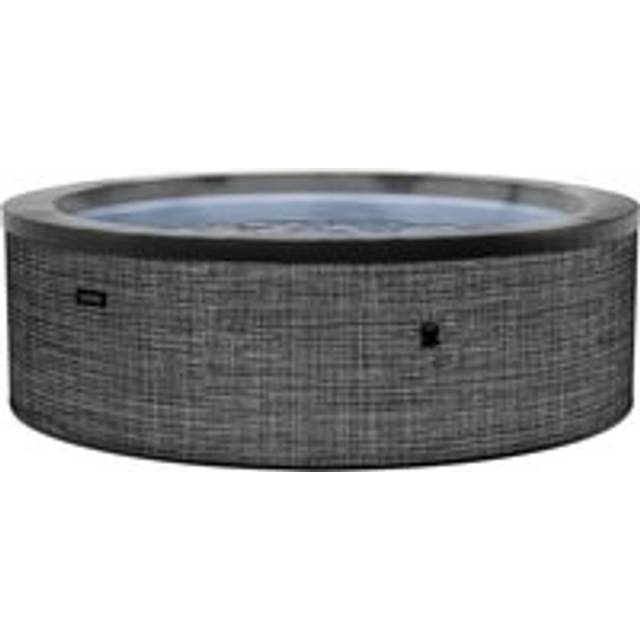 Wave Tahoe 4 Person Round Spa Flint Rattan
