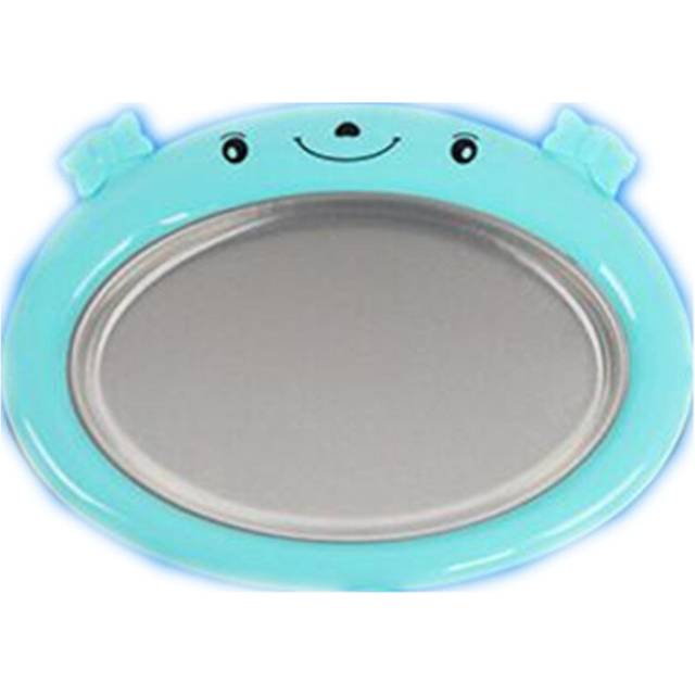 Cartoon Mini Ice Cream Maker Fried Yogurt Machine(Blue)