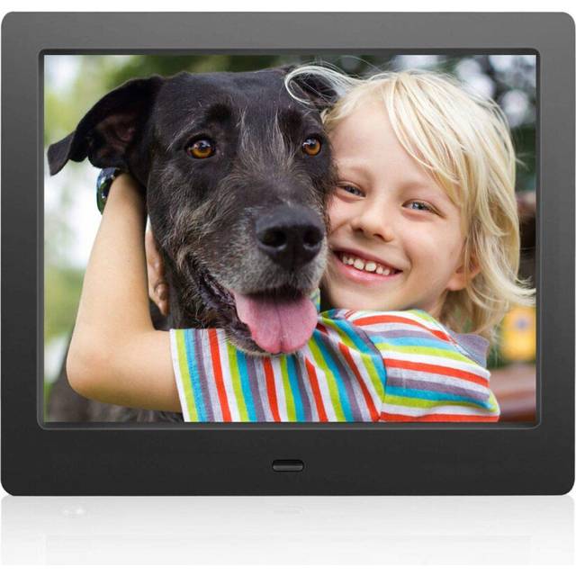 (Digital Photo Frame, Black 10 Inch) Digital Photos Frame Dementia Calendar Alarm Clock