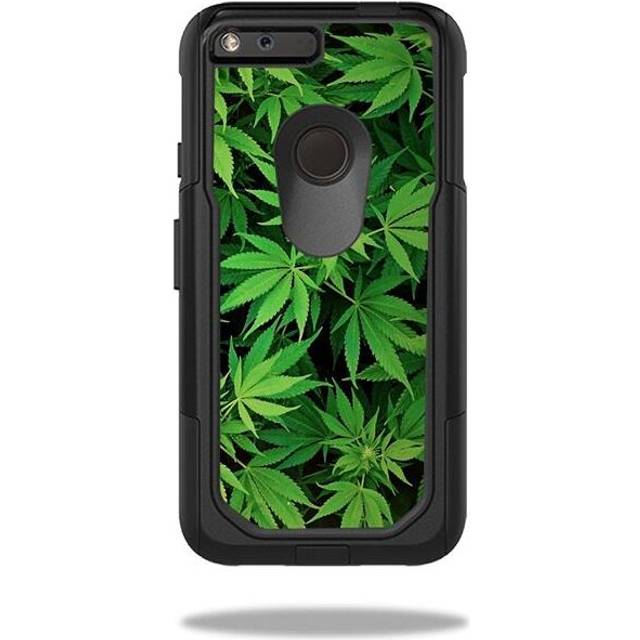 MightySkins OTCGOPIXL-Weed Skin for Otterbox Commuter Google Pixel XL 5.5 in. Case Wrap Cover Sticker - Weed