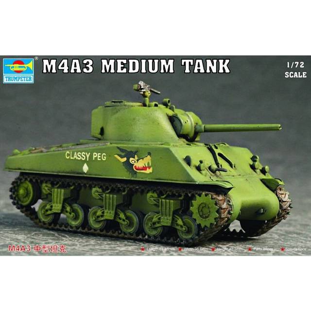 TRU07224 - Trumpeter 1:72 - M4A3 Sherman Tank