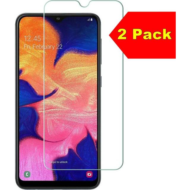 For Samsung Galaxy A9 2018 - Twin Pack of 2 X Tempered Glass Screen Protectors