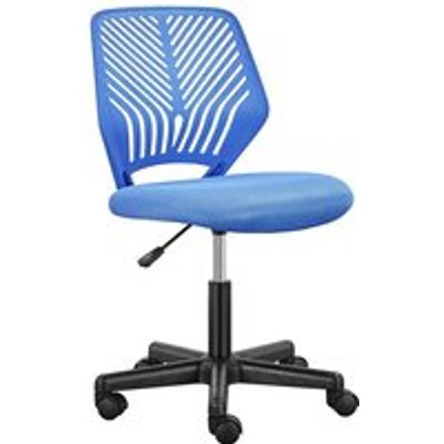 Yaheetech Office Chair Durable Desk Chair Adjustable Swivel Chair, Blue