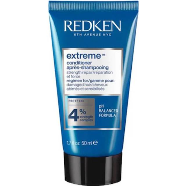 Redken extreme shampoo 75ml & conditioner 50ml travel size - strength repair