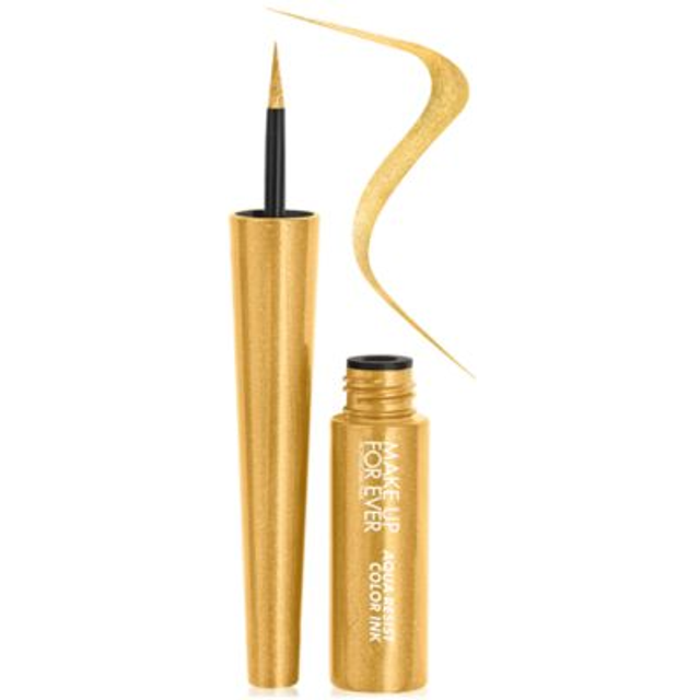 Make Up For Ever - Aqua Resist Color Ink Liquid Eyeliner 06 Gold Winner