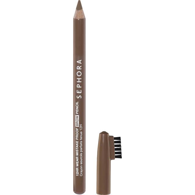 Sephora Collection 12hr Wear Mistake Proof Brow Pencil Long Wear 02 Nutmeg Brown 1,14 g Brynpen hos Magasin