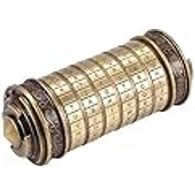 Da Vinci Code Puzzle Cylinder Lock Box Lover Lock for Christmas Birthday Valentines Day Creative Romantic Gifts Fathers Day Gift