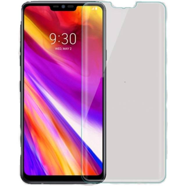 0.3mm 9H Surface Hardness 3D Curved Edge Tempered Glass Film for LG G7 ThinQ(Transparent)