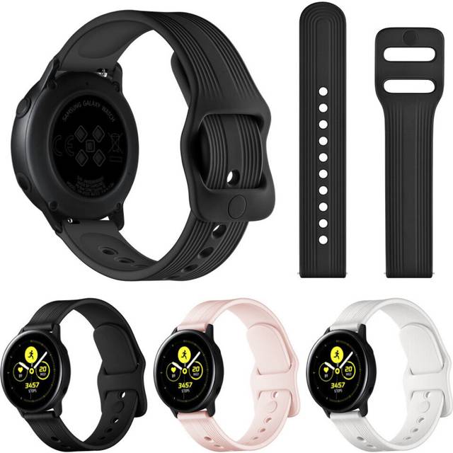 Bakeey 20mm Universal Silicone Watch Strap Replacement Watch Band for Samsung Galaxy Watch 4 Classic 42MM 46MM