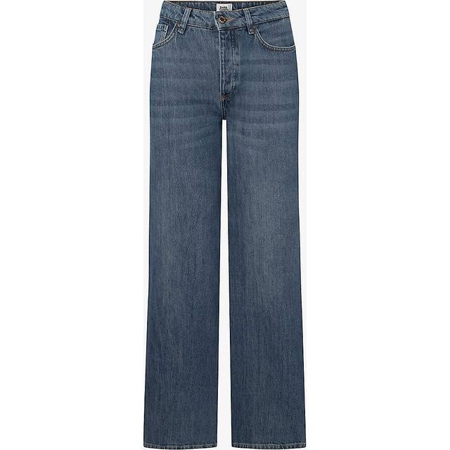 Twist & Tango Tori Classic Rigid Jeans, Dk Blue Wash