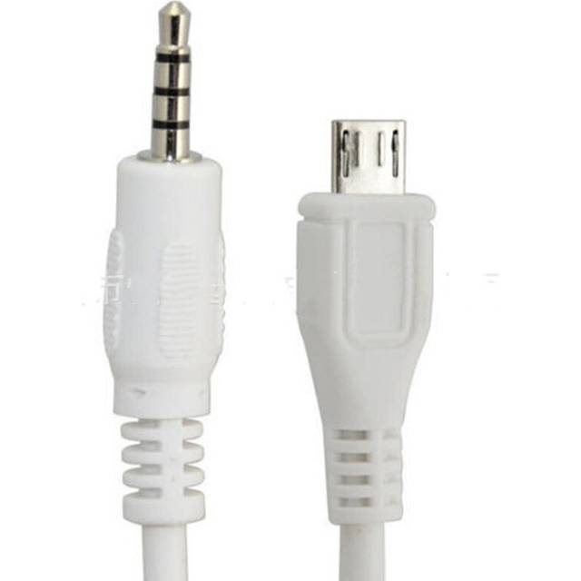 3.5Mm Stereo Plug Jack To Micro Usb Pin Male Adapter Convertor Audio Cable