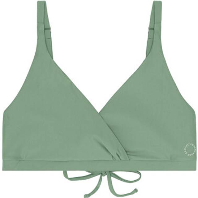 Copenhagen Cartel Istana bikinitop utan bygel, grön, Storlek: XL, Kvinnor
