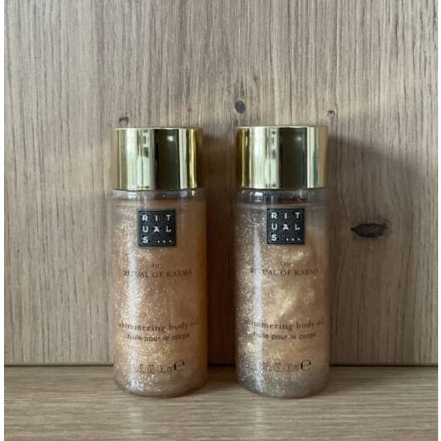 Rituals the ritual of karma soul shimmering body oil 30ml mini/travel size